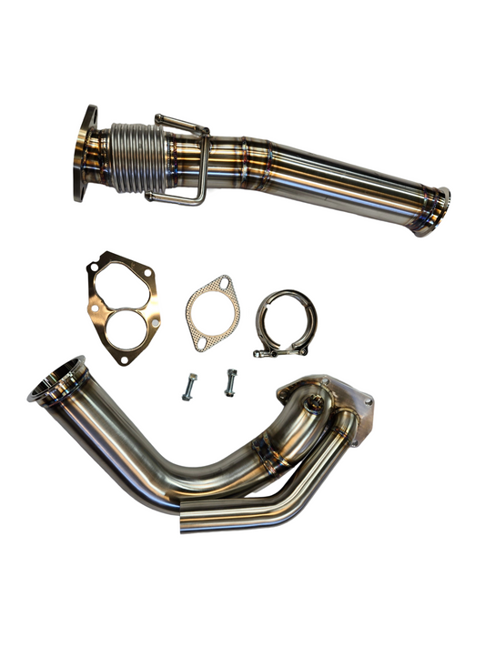 Evo 7/8/9 Down Pipe Stock Frame Stock Location