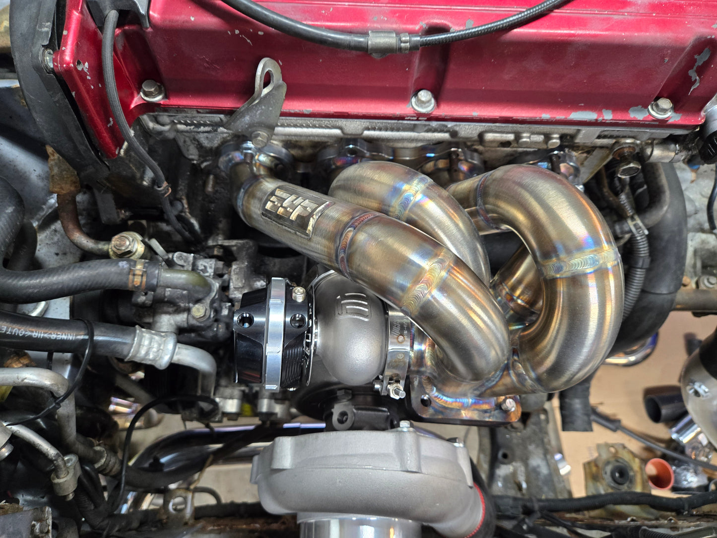 Evo 7/8/9 Forward Facing Turbo Kit