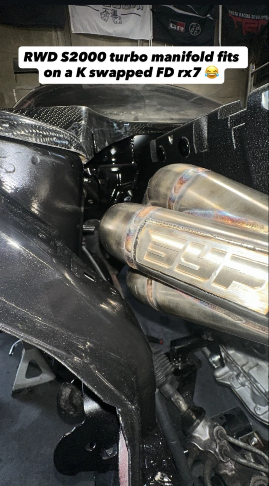 Honda S2000 Turbo Manifold K/F RWD