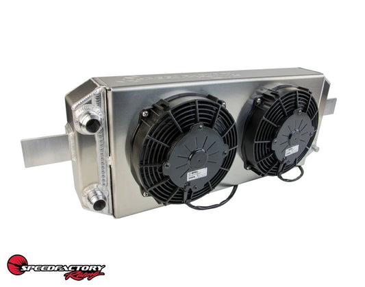 SpeedFactory Racing Aluminum Tucked Radiator