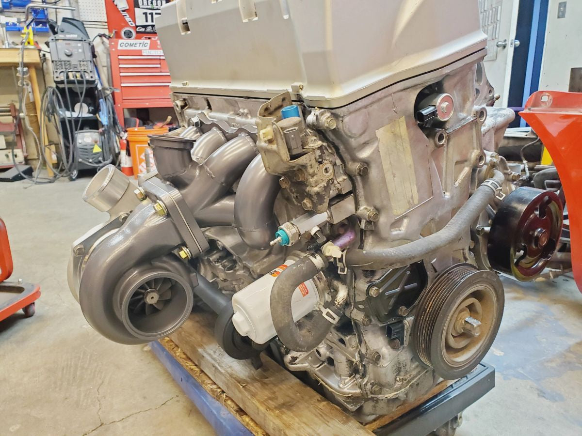 Honda K Series Custom Turbo Manifold